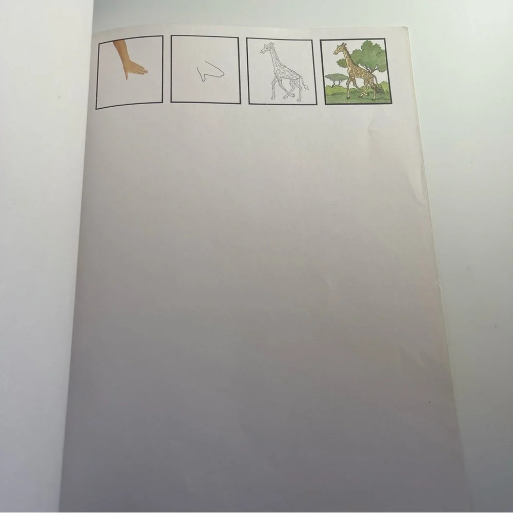 Handful of Animals Draw Animals book by Discovery Toys